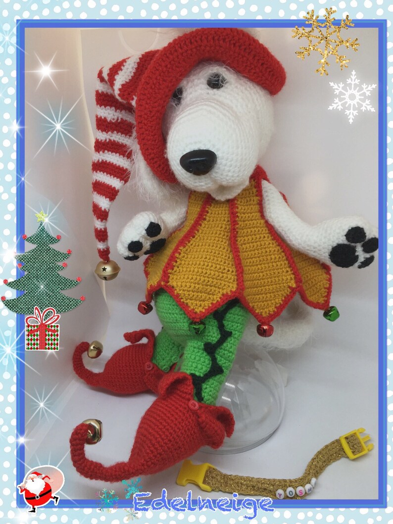 Tutorial PDF amigurumi crochet Pixie Yoshe clothing