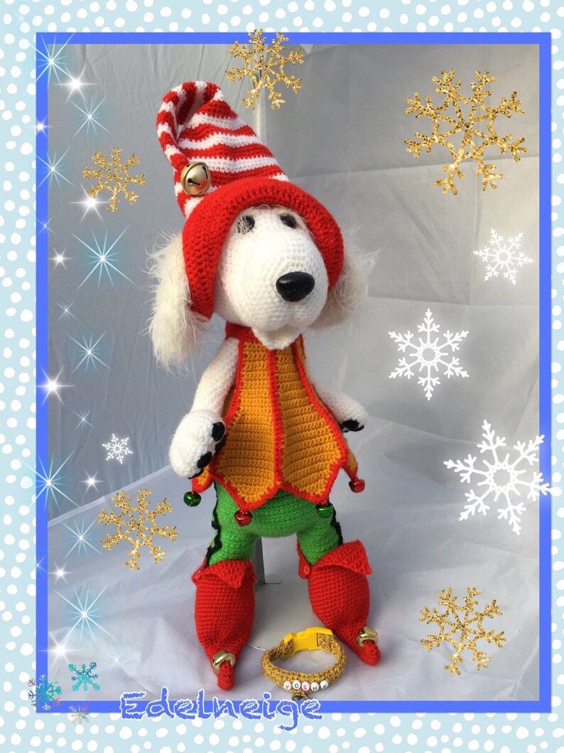 Tutorial PDF amigurumi crochet Pixie Yoshe clothing