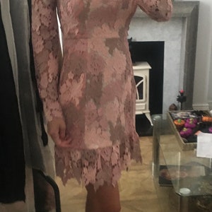 Elliatt Pink Rose Flower Dress