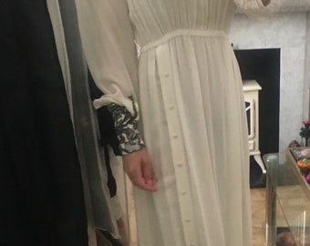 Greek Goddess Silk Designer Maxi Dress