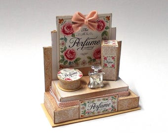 Dollhouse Perfumery Stand 1:12 Miniature