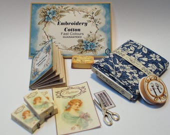 Melody Jane Puppenhaus Nähen Book 1:12 – Miniatur-Nähzubehör Für Puppenhäuser