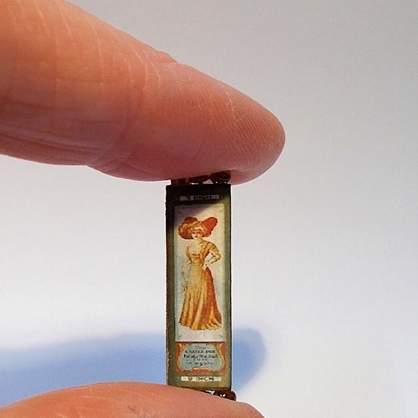 Dollhouse Hat Pin Tablet No2 Miniature 1/12th scale Edwardian Style