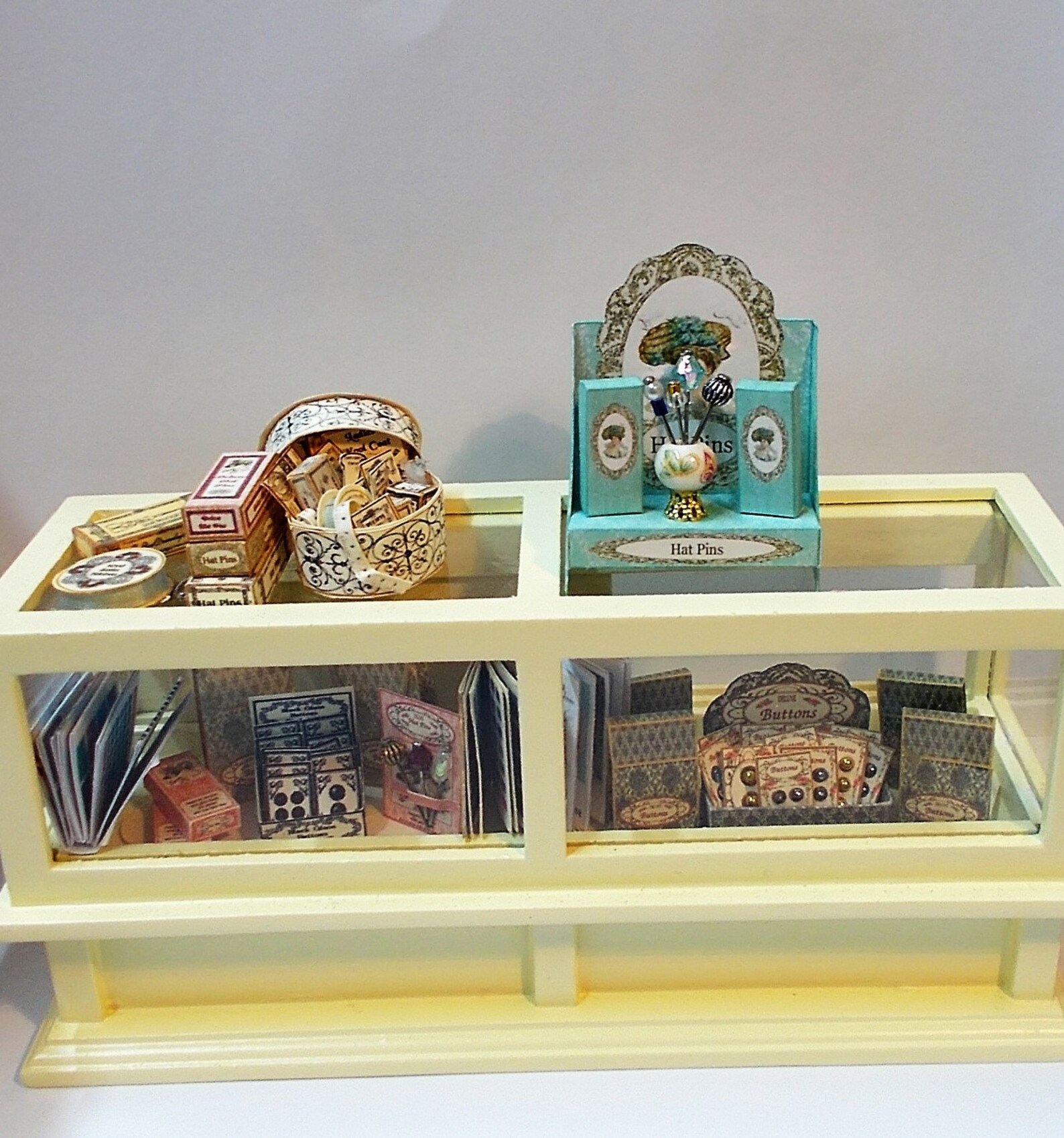 Dollhouse Hat Pin Display Stand Miniature 1/12th Etsy