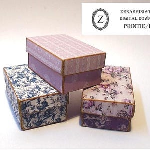 Puppenhaus Schuhkarton Bausatz - 1:12 Miniatur (PDF Download)