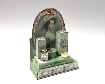 Dollhouse Perfumery Stand 1:12 Miniature no3