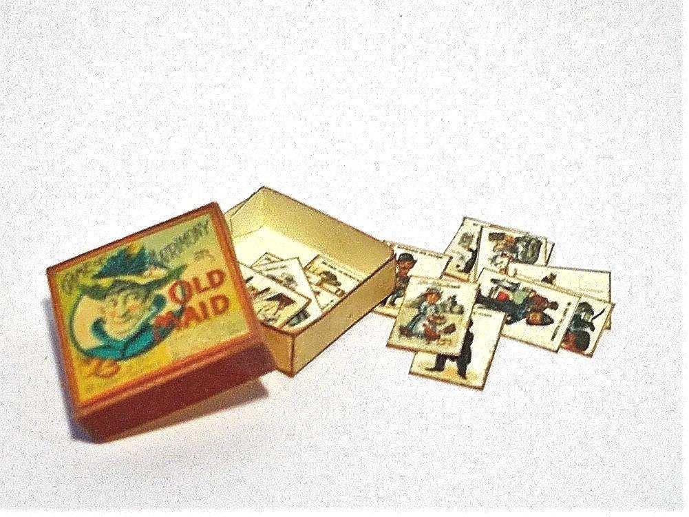 Casa delle Bambole Miniatua Taglia 1927 Vintage ORPHAN ANNIE Gioco da