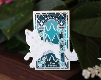 Wolf Arch Hard Enamel Pin