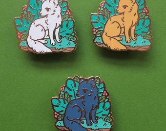 Amazon Rainforest: Short-Eared Dog Hard Enamel Pin