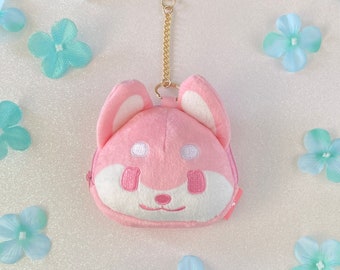 Doggo Plush  Pouch - Pink