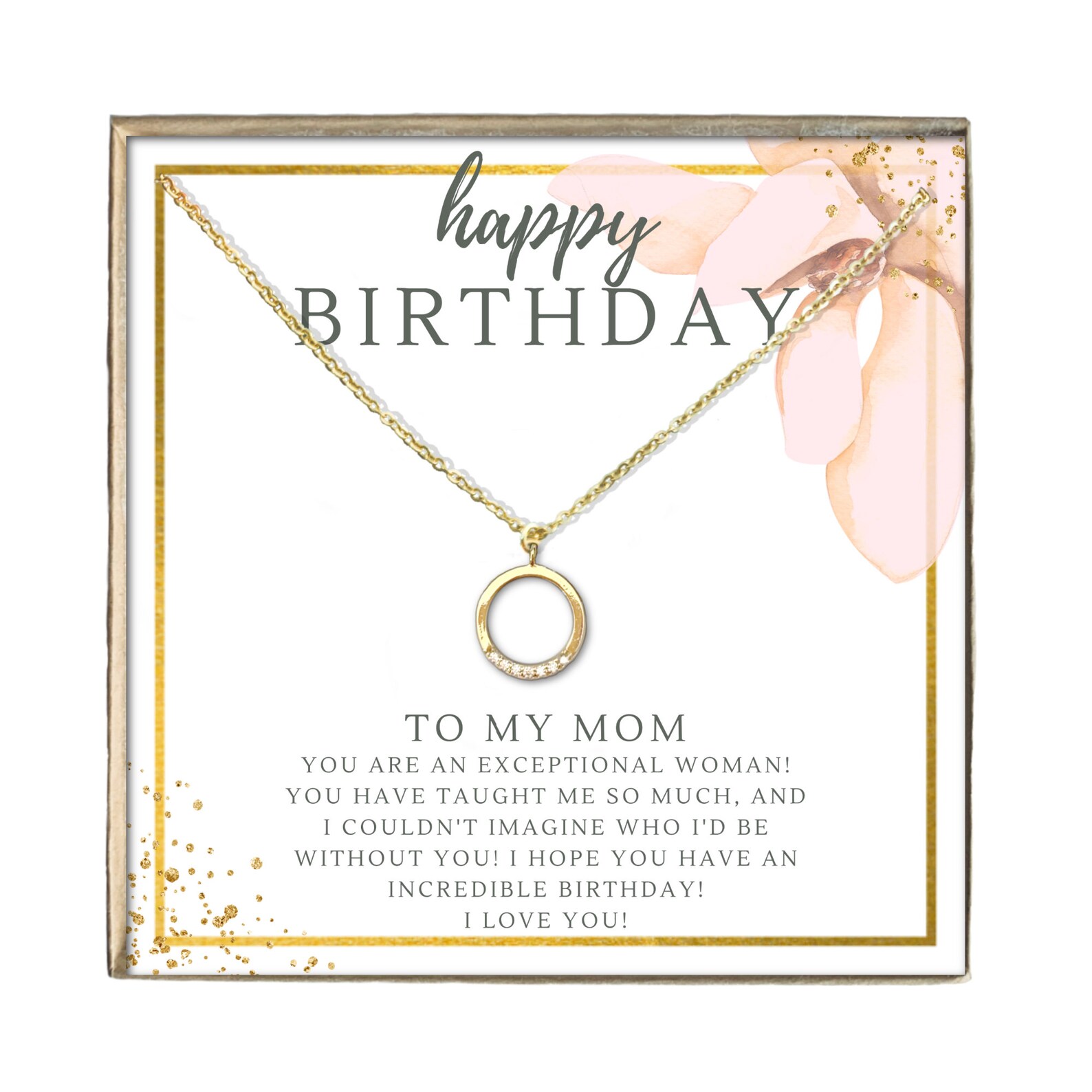Mom Birthday Gift Mom from Daughter Gifts for Moms Birthday Etsy