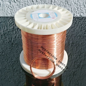 Copper Wire Round Soft Uncoated - Free Postage