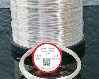 Silver Plated Copper Wire - Various Diameters