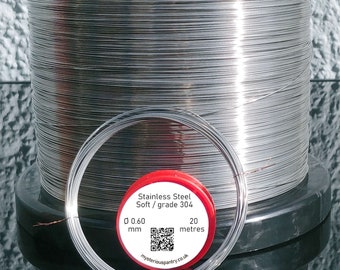 Stainless Steel Wire - grade 304 - Various Diameters
