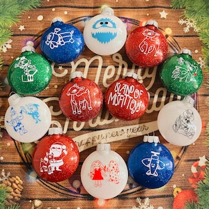 Island of the misfit toys ornaments