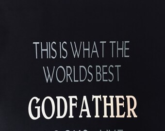 Godfather/ Godmother shirt