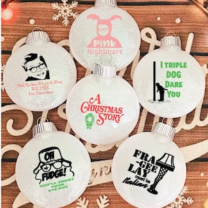 Set di ornamenti Christmas Story