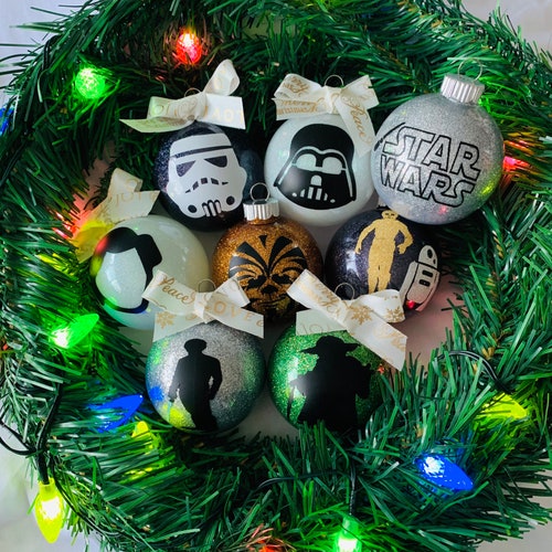 Star Wars Inspired Ornaments Set of 5 Etsy