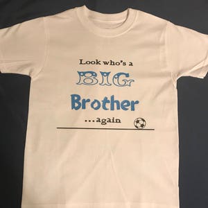 Big brother / big sister shirts