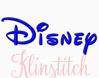 50% Sale!! Disney Font Embroidery Fonts 5 Sizes Fonts BX Fonts Embroidery Designs PES Fonts Alphabets - Instant Download