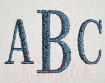 50% Sale!! Roman Monogram Embroidery Fonts 3 Sizes Three Letters Monogram Fonts BX Fonts Embroidery Designs PES Alphabets - Instant Download