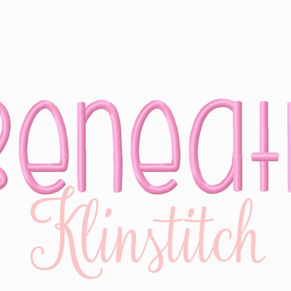 Sconto al 50%!! Sotto i caratteri da ricamo Caratteri di 6 dimensioni Caratteri BX Disegni da ricamo Caratteri PES Alfabeti - Download istantaneo