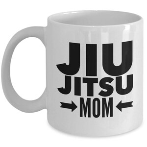 Jiu Jitsu Mom Mug, Coffee cup, Mother&#39;s Day, Martial Arts