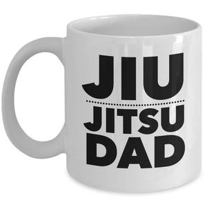 Jiu Jitsu Dad Mug, Coffee cup, Father&#39;s Day, Martial Arts