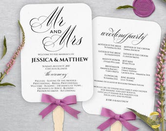 wedding fans etsy