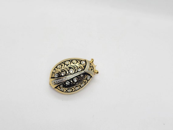 Faux Damascene Bug Pin - image 7