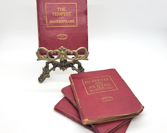 Little Leather Library - Various Authors / Shakespeare/ Kipling / Tennison / Stevenson