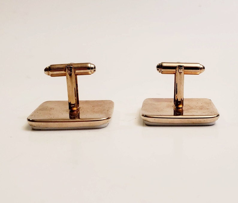 Vintage Egyptian Revival Hieroglyph Cuff links