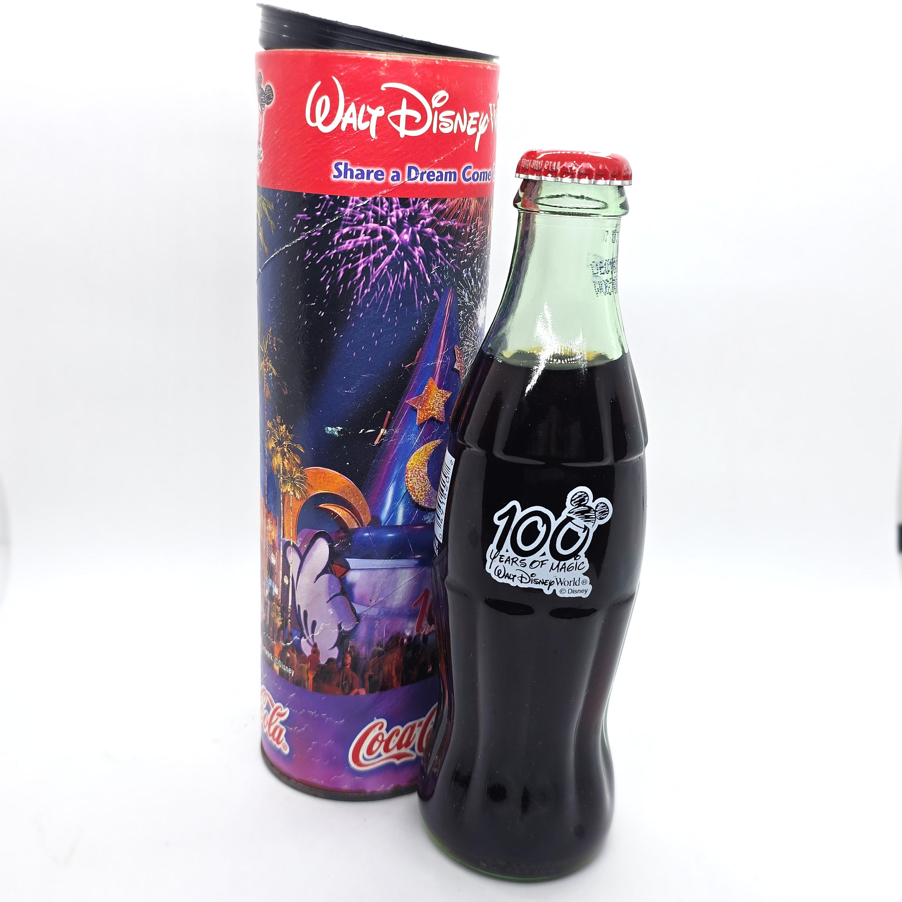 Vintage Disney 100 Years of Magic Coca-cola Bottle – Disney World
