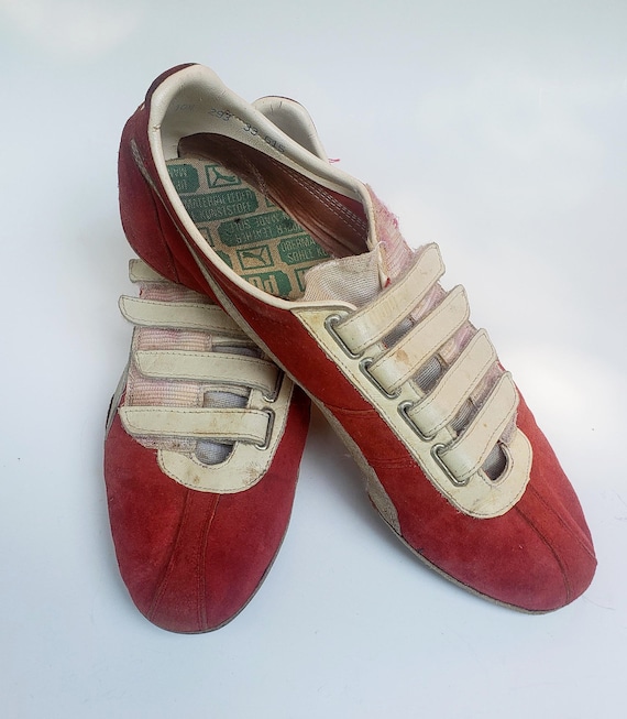 Vintage 1960s Puma Track & Field Shoes