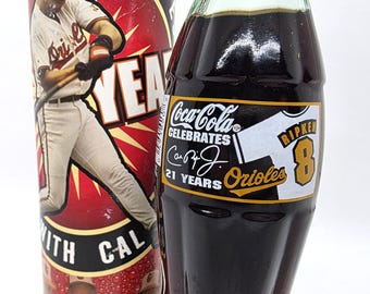 Vintage Cal Ripken Jr Coca-cola Bottle – Coke Celebrates 21 Years