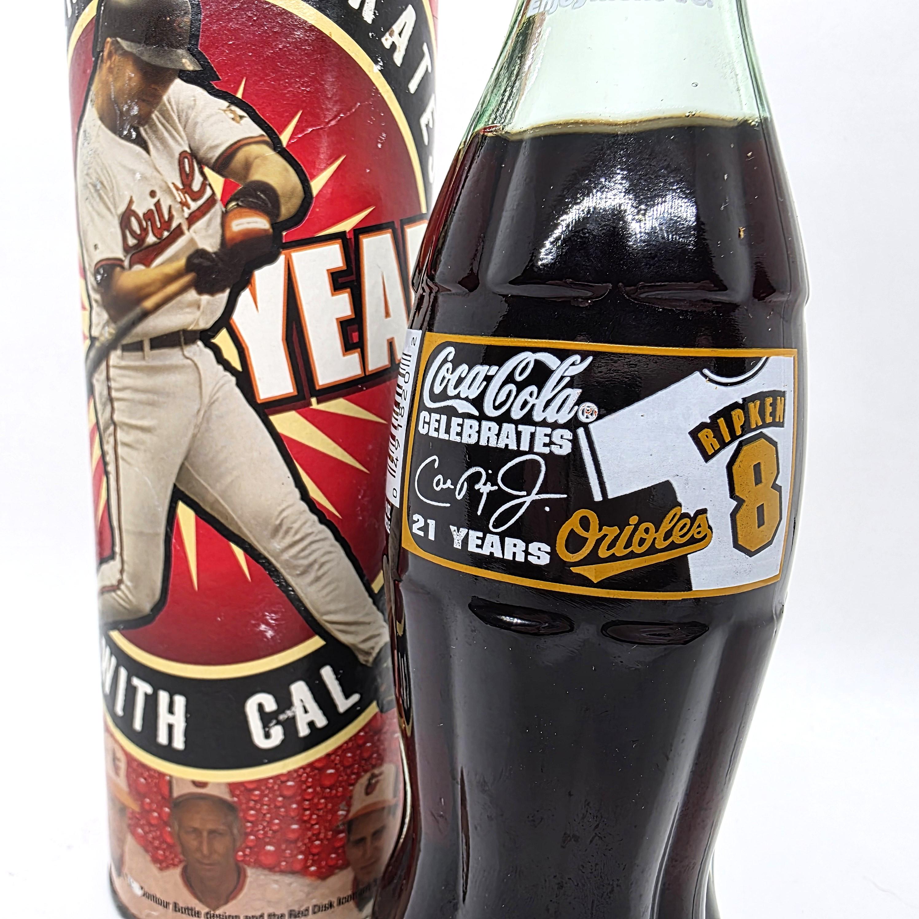 Vintage Cal Ripken Jr Coca-cola Bottle – Coke Celebrates 21 Years