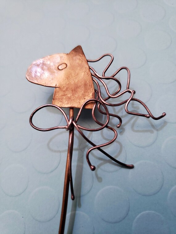 vintage stick horse