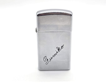 Zapalniczka Zippo z 1968 roku z grawerunkiem FUMIKO **NIETESTOWANA**