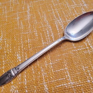 Vintage Rogers Silverplate First Love Serving Spoon