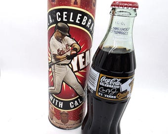Vintage Cal Ripken Jr Coca-cola Bottle – Coke Celebrates 21 Years