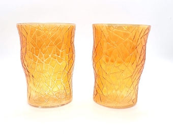 Vintage Pair of Vintage Juice Tumblers
