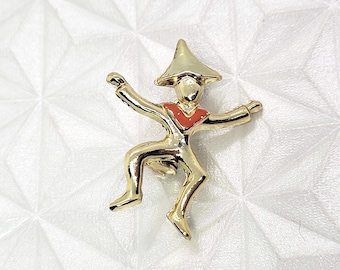 Dancing Man Scatter Pin