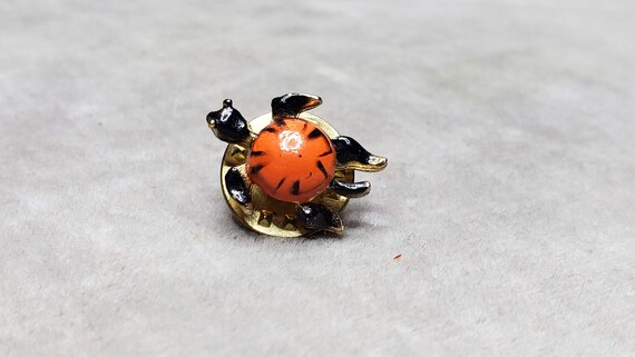 Enameled Tiny Turtle or Tiny Bug Lapel Pins - image 4