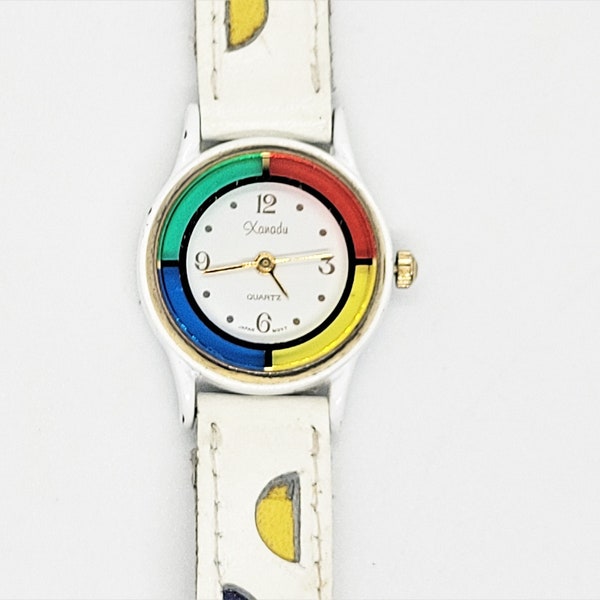 Rainbow Xanadu Wrist Watch with Original Leather Band