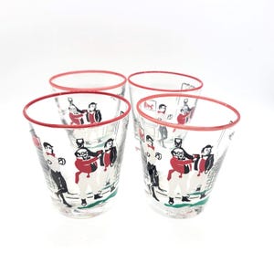 Vintage Libbey&#39;s Pickwick Old Fashioned Glasses - Set of 4