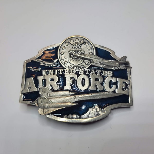 Siskiyou Enameled United States Air Force Belt Buckle