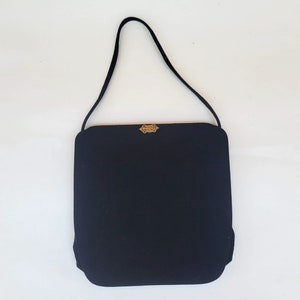 Bolso de mano Bobbie Jerome de lana de fieltro negro