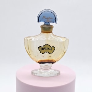Vintage Mini Guerlain Shalimar Perfume Bottle