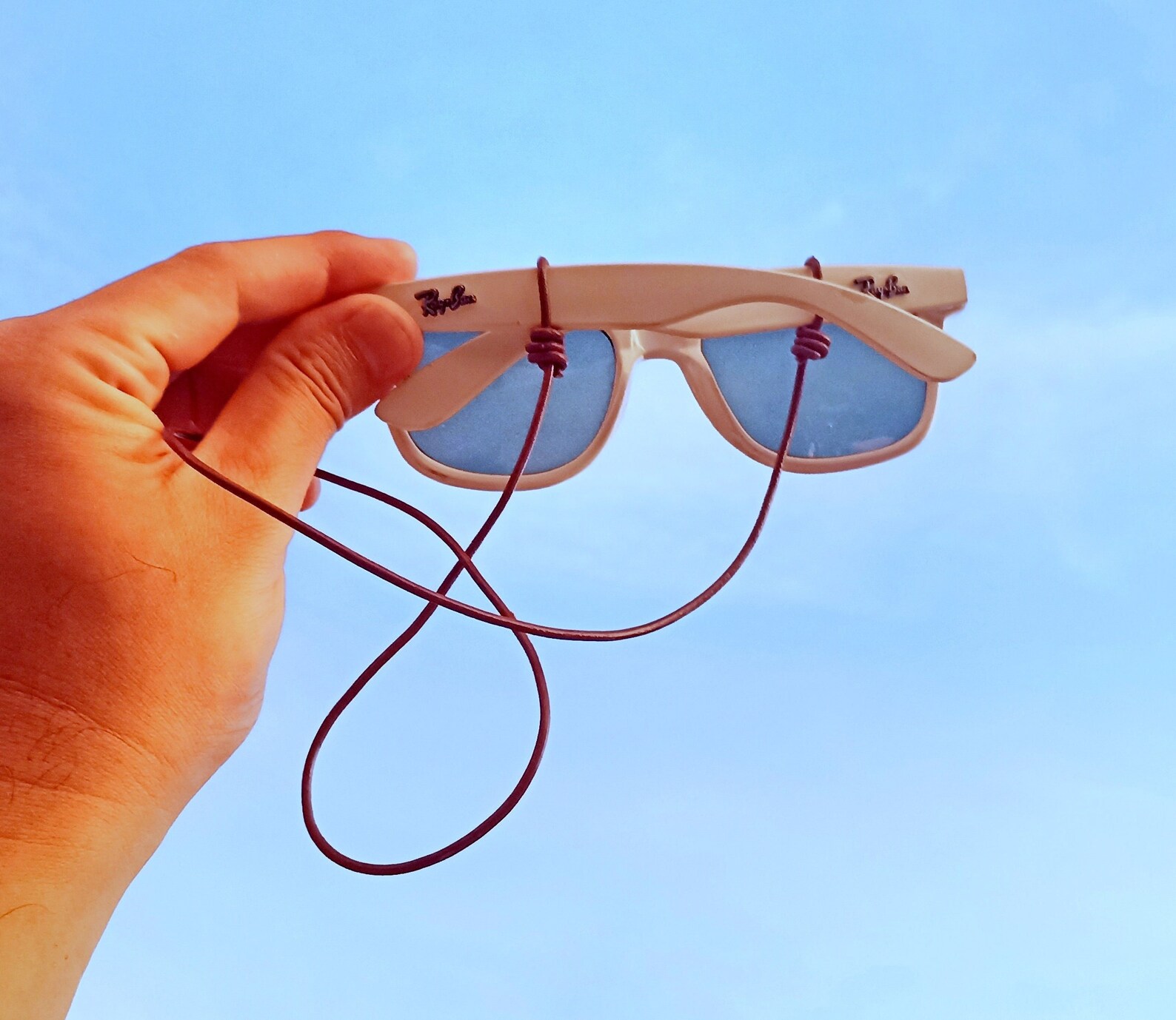 Real Leather Glasses Cord Womens Eyeglass Chain Mens Etsy