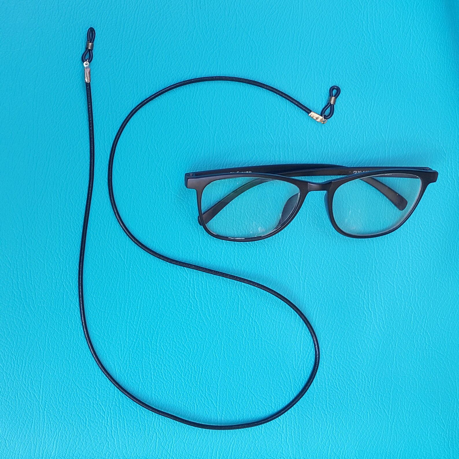 Real Leather Glasses Cord Womens Eyeglass Chain Mens Etsy